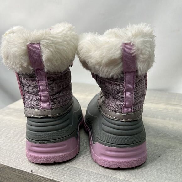 OshKosh B’Gosh purple snow boots size 7 - Picture 10 of 14